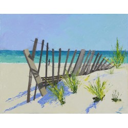 Dunes 4 - Peinture à l'huile - Paysage - Eric Turlot - 30x40 cm - FenêtreSurArtistes