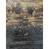 Fields - Peinture technique mixte sur toile - Paysage - Détails 3